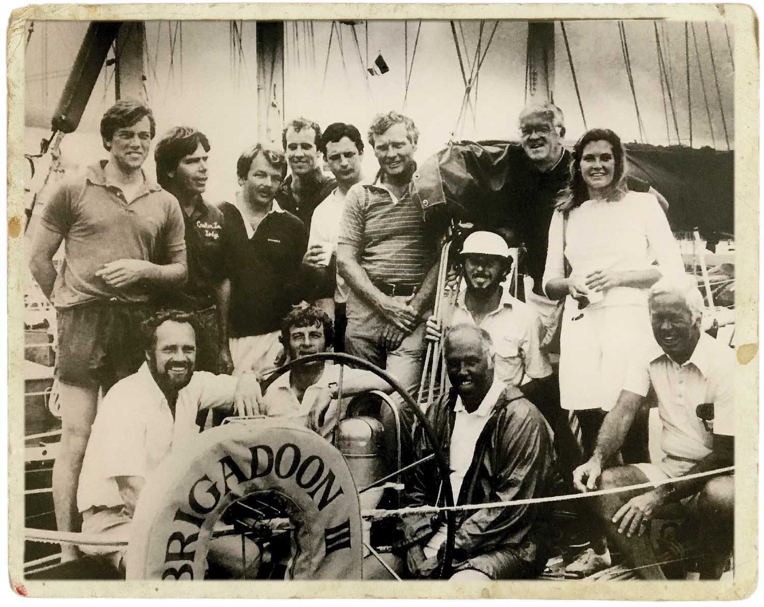 A crew of sailors.